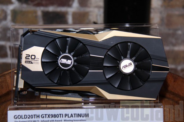 ASUS GTX 980 Ti 20th Anniversary Edition Gold Platinum