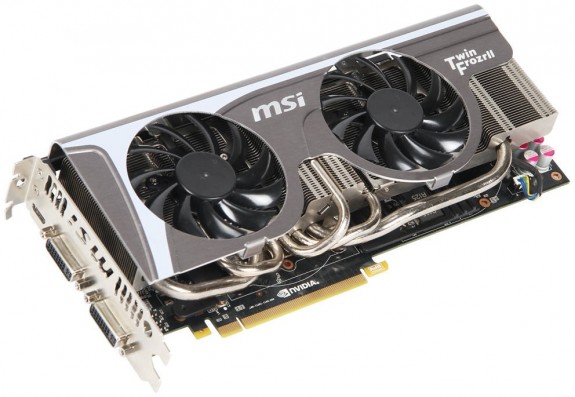 Видеокарта MSI N580GTX Twin Frozr IIOC