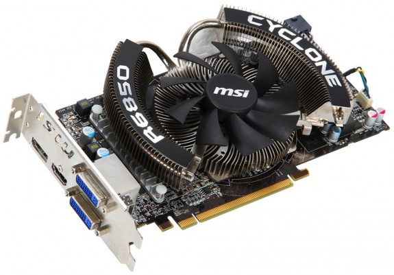 Видеокарта MSI R6850 Cyclone 1GD5 Power Edition