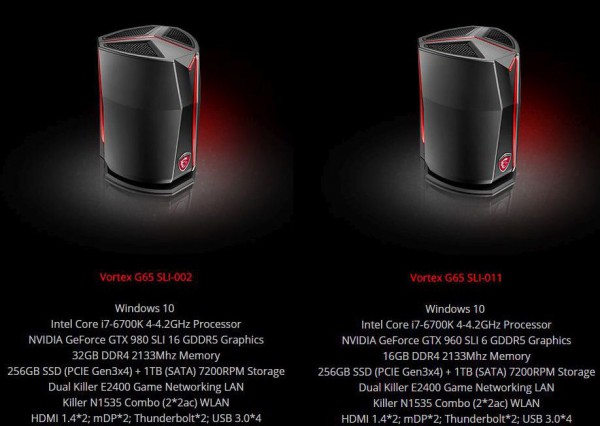MSI Vortex