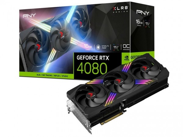 PNY GeForce RTX 4080 16GB XLR8 Gaming VERTO EPIC-X ARGB OC 3FAN