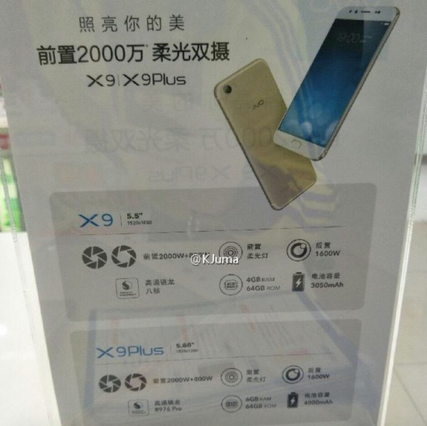 Vivo X9 