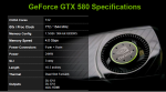 GeForce GTX 580 spec