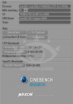 Intel Core i7-4800MQ CineBench R10