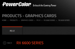 PowerColor Radeon RX 6600 XT и Radeon RX 6600