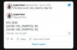 NVIDIA GeForce RTX 3050