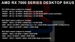 AMD Navi 31, Radeon RX 7900, RX 7800, RX 7700, RX 7600, RDNA3