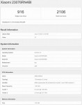 Xiaomi, Redmi 12 5G, 23076RN4BI, Geekbench