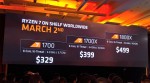 Ryzen 7-1800X, Ryzen 7-1700X, Ryzen 7-1700