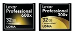 Карты памяти Lexar CompactFlash из серии «600x» и «300x»